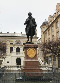 Johann Wolfgang Goethe, Dichter (Statue) (Leipzig)