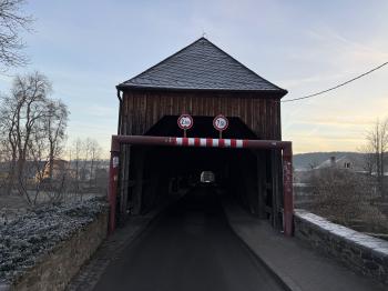 Überdachte Holzbrücke (Wünschendorf/Berga-Wünschendorf)