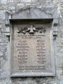 Kriegerdenkmal (Milda/Südliches Saaletal (VG))