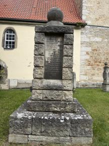 Kriegerdenkmal (Großwelsbach/Bad Langensalza)