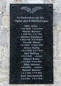 Kriegerdenkmal (Ottstedt/Mellingen (VG))