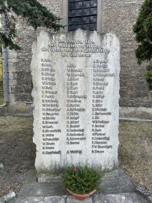 Kriegerdenkmal (Niedertrebra/Bad Sulza)